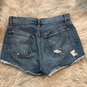 Reformation Shorts - Reformation Distressed Denim Shorts Reformation Shorts - Reformation Distressed Denim Shorts